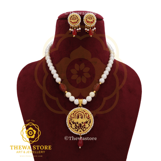 Thewastore Art Jewellery Dancing Peacock