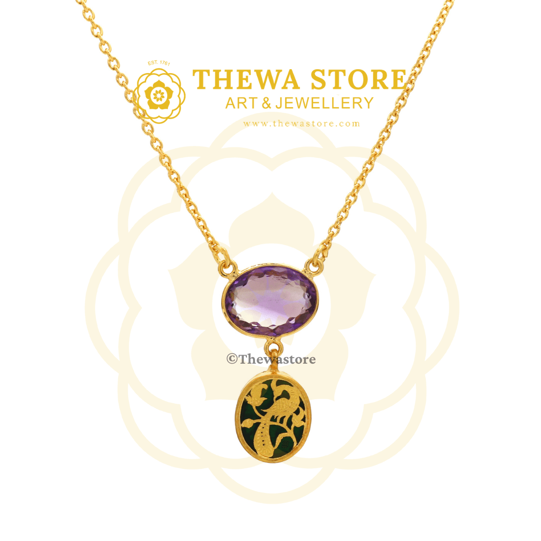 Amethyst Pendant - Vyoma