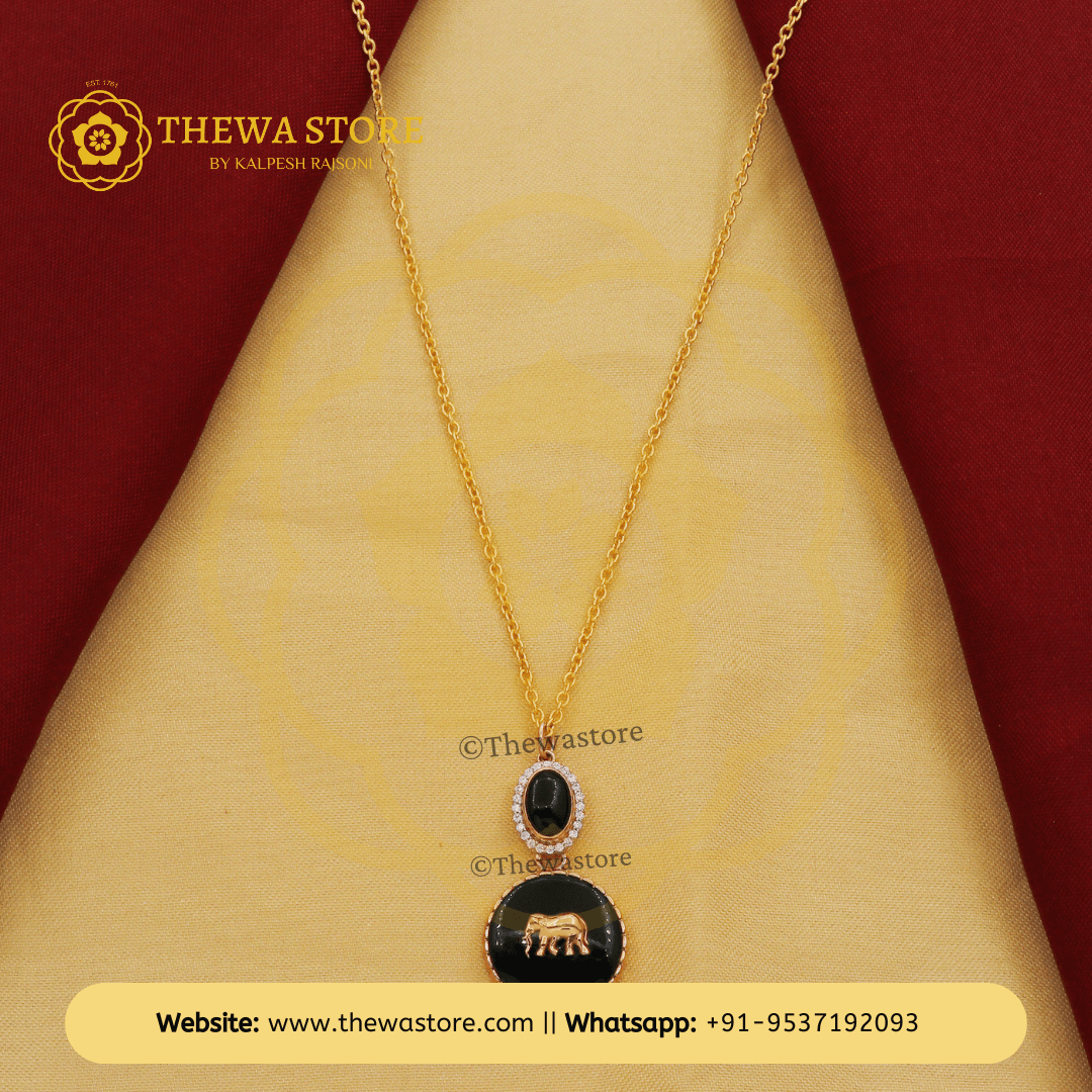Thewa Jewellery Bespoke Elephant Pendant - ThewaStore