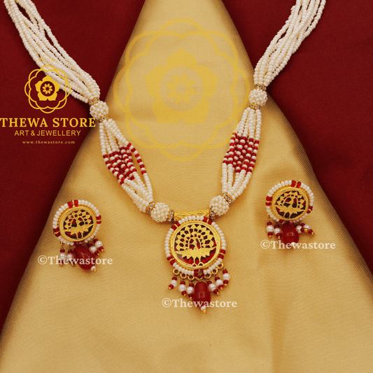 Thewa Art Jewellery Dancing Peacock Thewastore