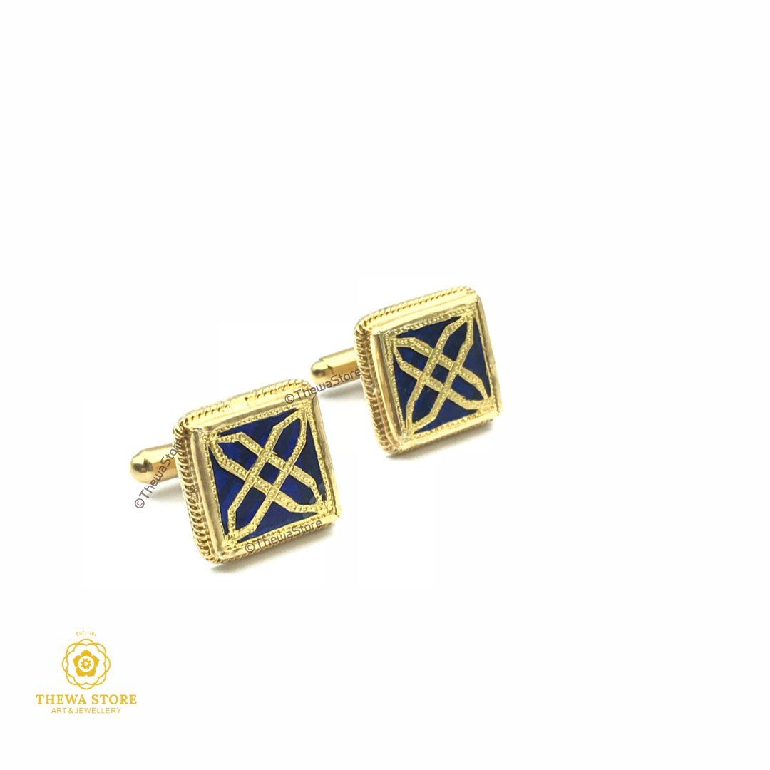 Thewa Jewellery Classy Axe Cufflinks for Men - ThewaStore