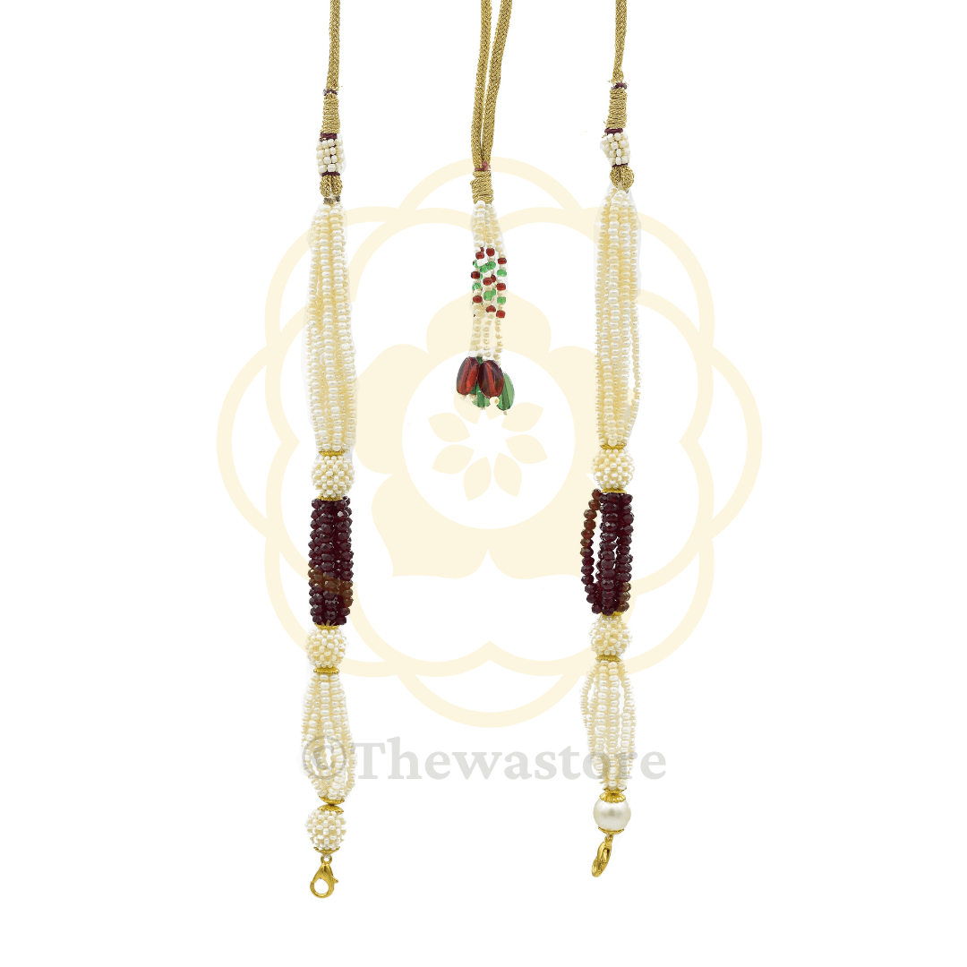 Cream Chid with Black Moti - ThewaStore