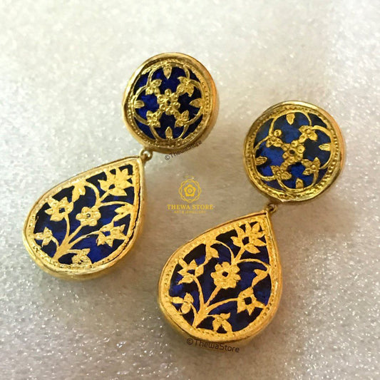 Thewa Jewellery Designer Earrings Big - ThewaStore