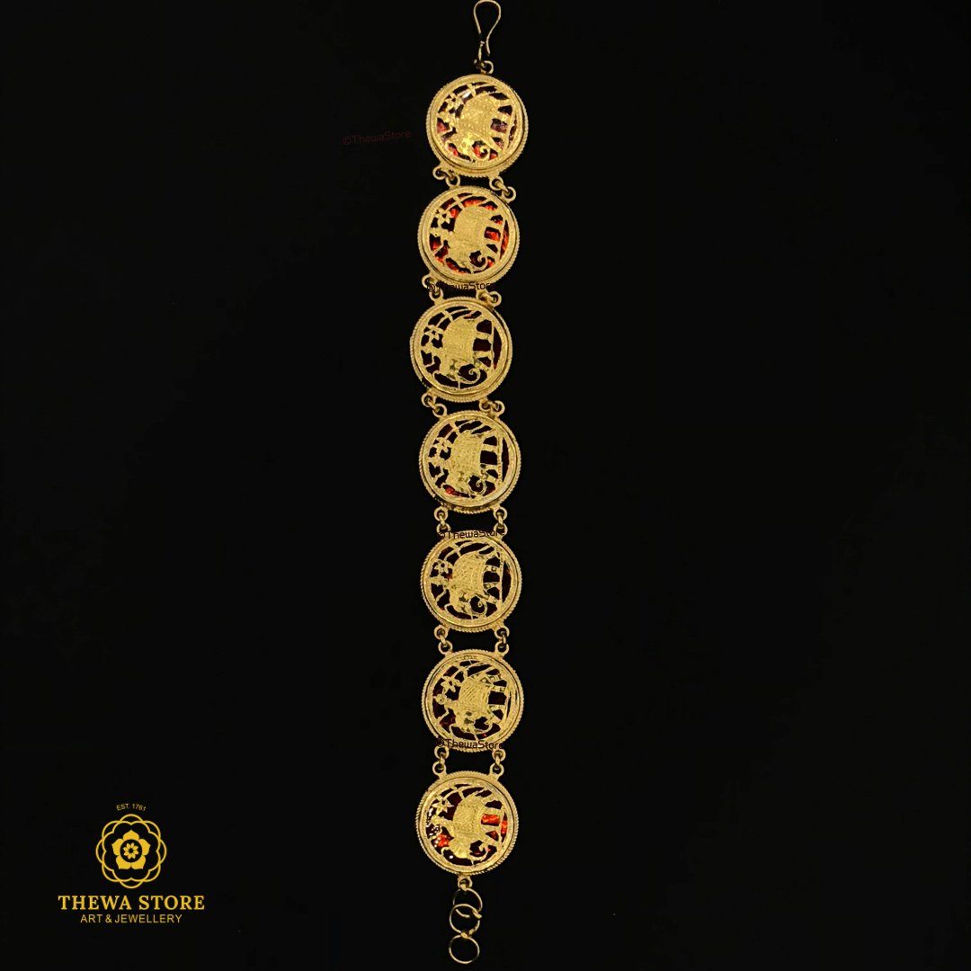 Original Thewa Jewellery Elephant Design Bracelet - ThewaStore