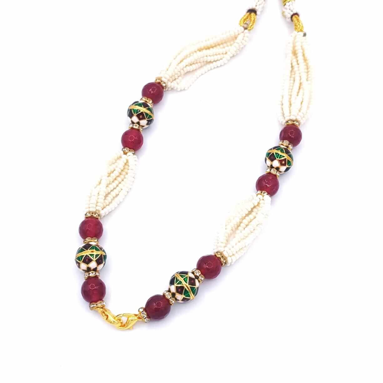 Original Art of thewa Dancing Peacock 🦚 Necklace - ThewaStore