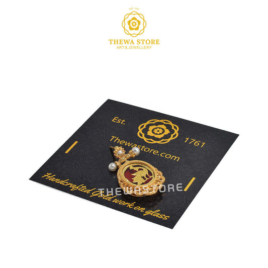 Sparsh Thewa Oval Earrings