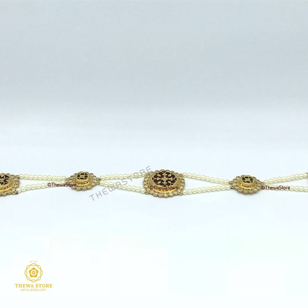 Thewa Jewellery Rajasthani Sheesh patti - ThewaStore