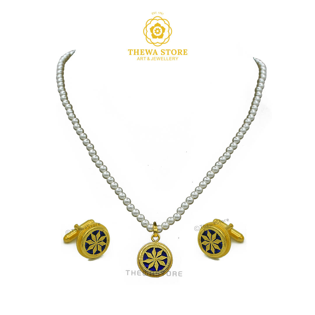 SunFlo Combo Pendant + Cufflinks - ThewaStore