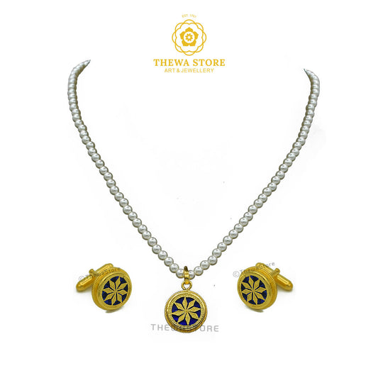 SunFlo Combo Pendant + Cufflinks - ThewaStore