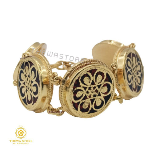Thewa Art Jewellery 5 pieces Round Bracelet - ThewaStore