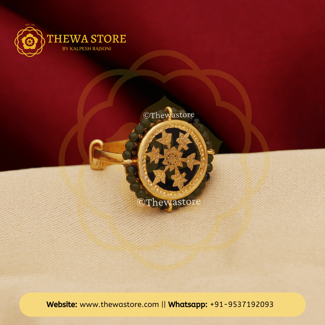 Thewa Art Onyx Ring - ThewaStore