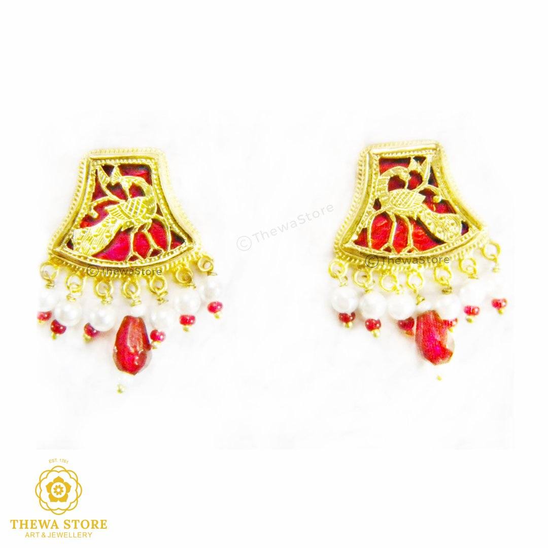 Thewa Jewellery Pharsa Designer Earrnings - ThewaStore