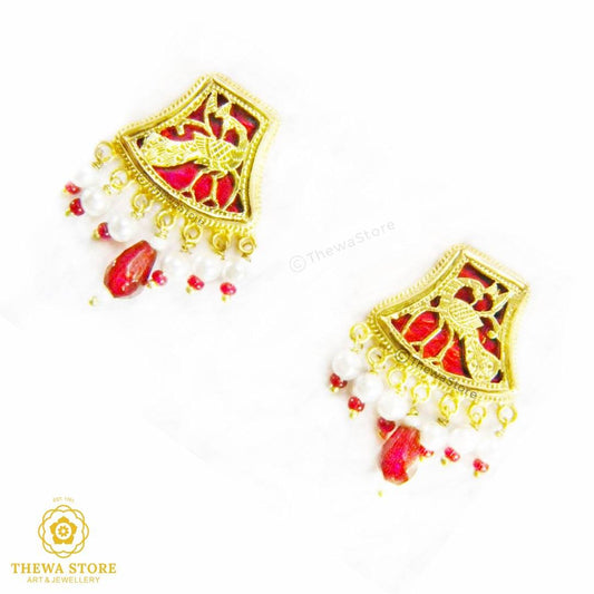 Thewa Jewellery Pharsa Designer Earrnings - ThewaStore