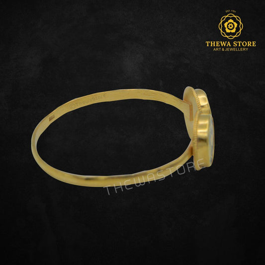Thewa Jewellery 2 Piece Bangle cum Kada - ThewaStore