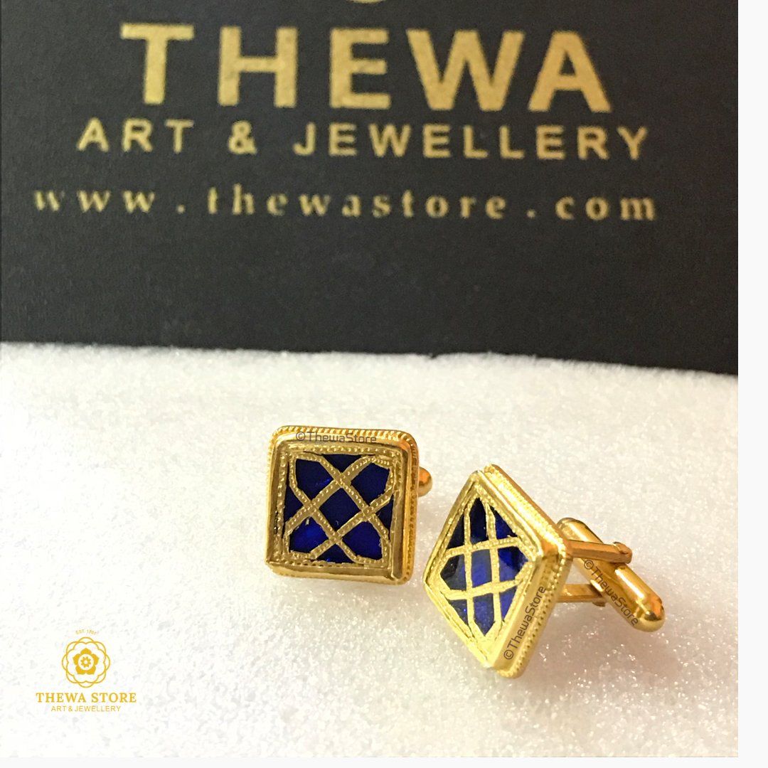 Thewa Jewellery Classy Axe Cufflinks for Men - ThewaStore