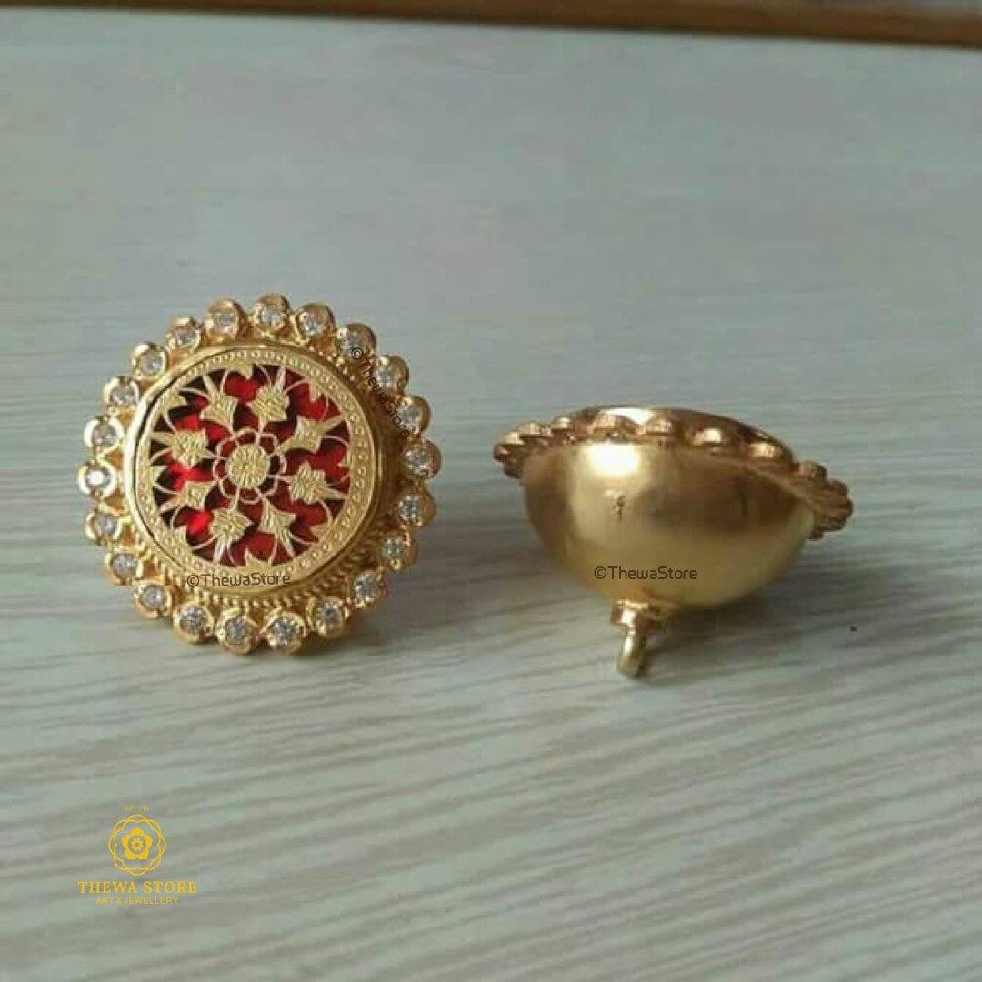 Gold borla design with on sale price