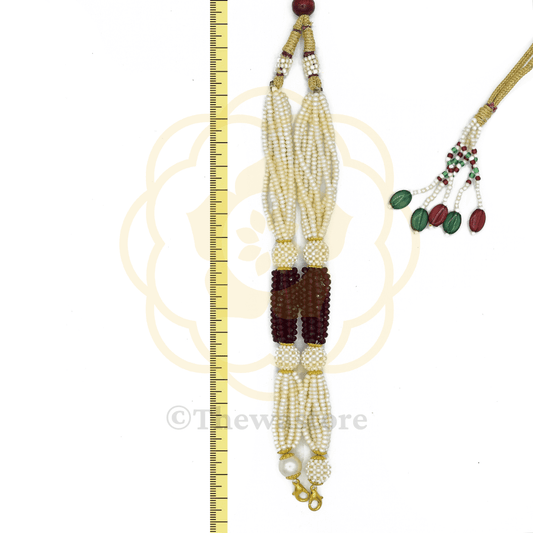 Cream Chid with Black Moti - ThewaStore