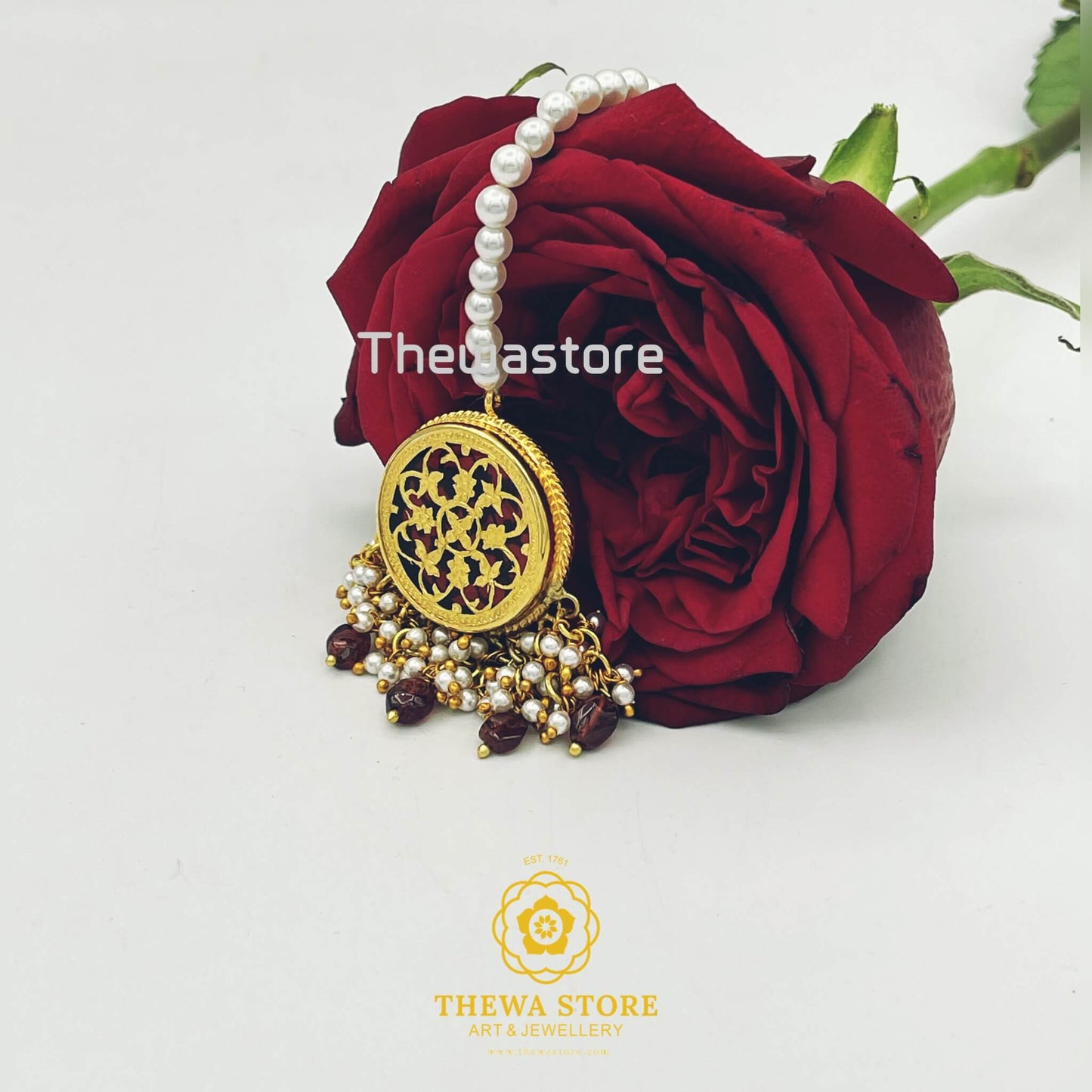 Mangtika in Thewa Art Jewellery - ThewaStore