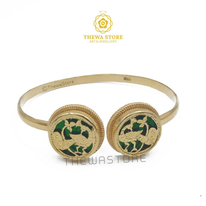 Thewa Jewellery 2 Piece Bangle cum Kada - ThewaStore
