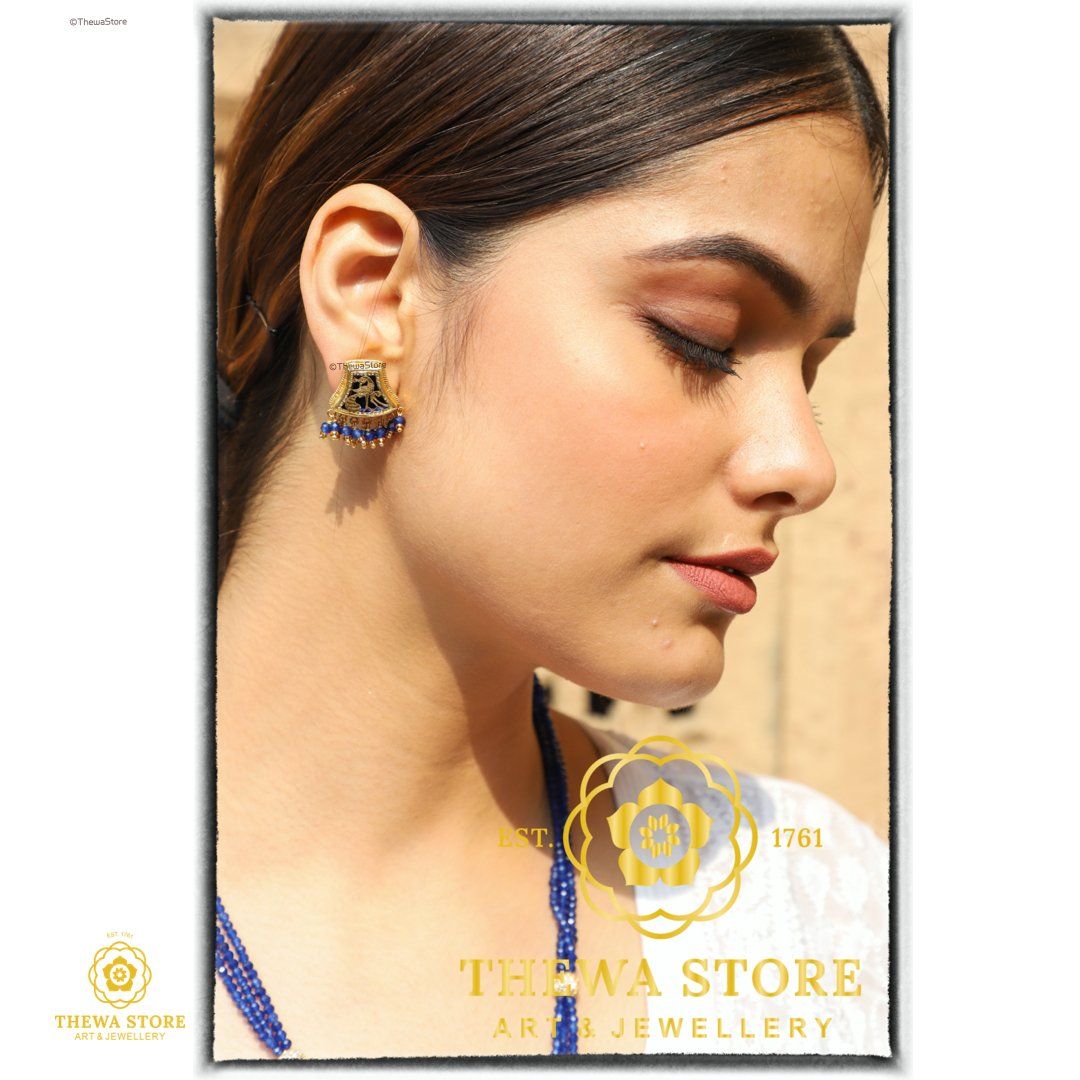 Thewa Jewellery Pharsa Designer Earrnings - ThewaStore
