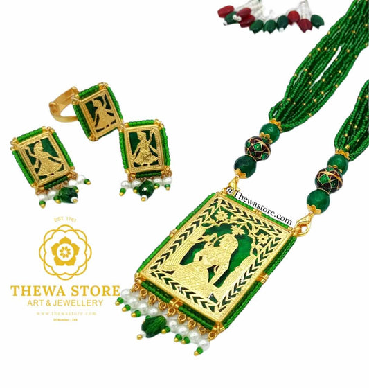 Thewe art Jewellery Bani Thani  Esma Necklace - ThewaStore
