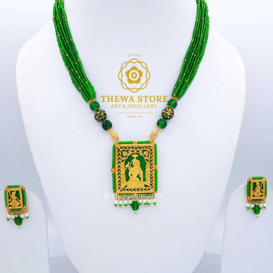 Thewe art Jewellery Bani Thani  Esma Necklace - ThewaStore