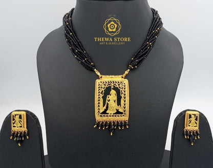 Thewe art Jewellery Bani Thani  Esma Necklace - ThewaStore