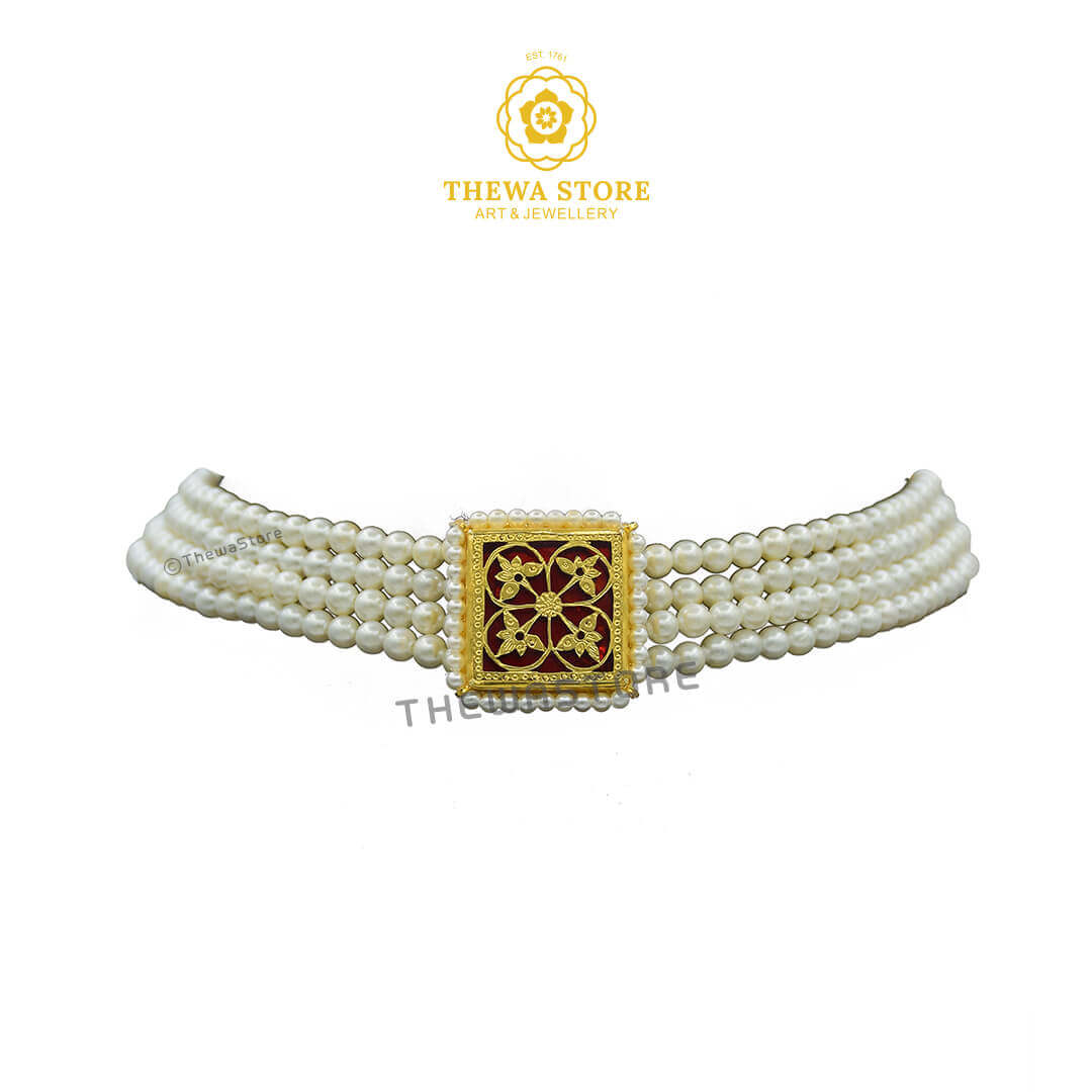 Choker gold jewellery on sale designs