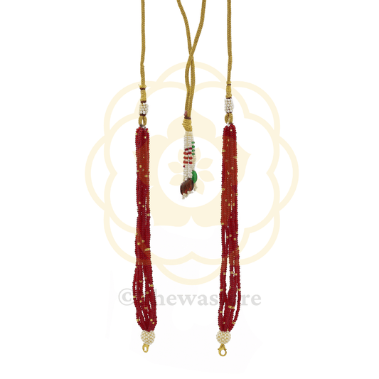 Red Chid with Moti Necklace - ThewaStore