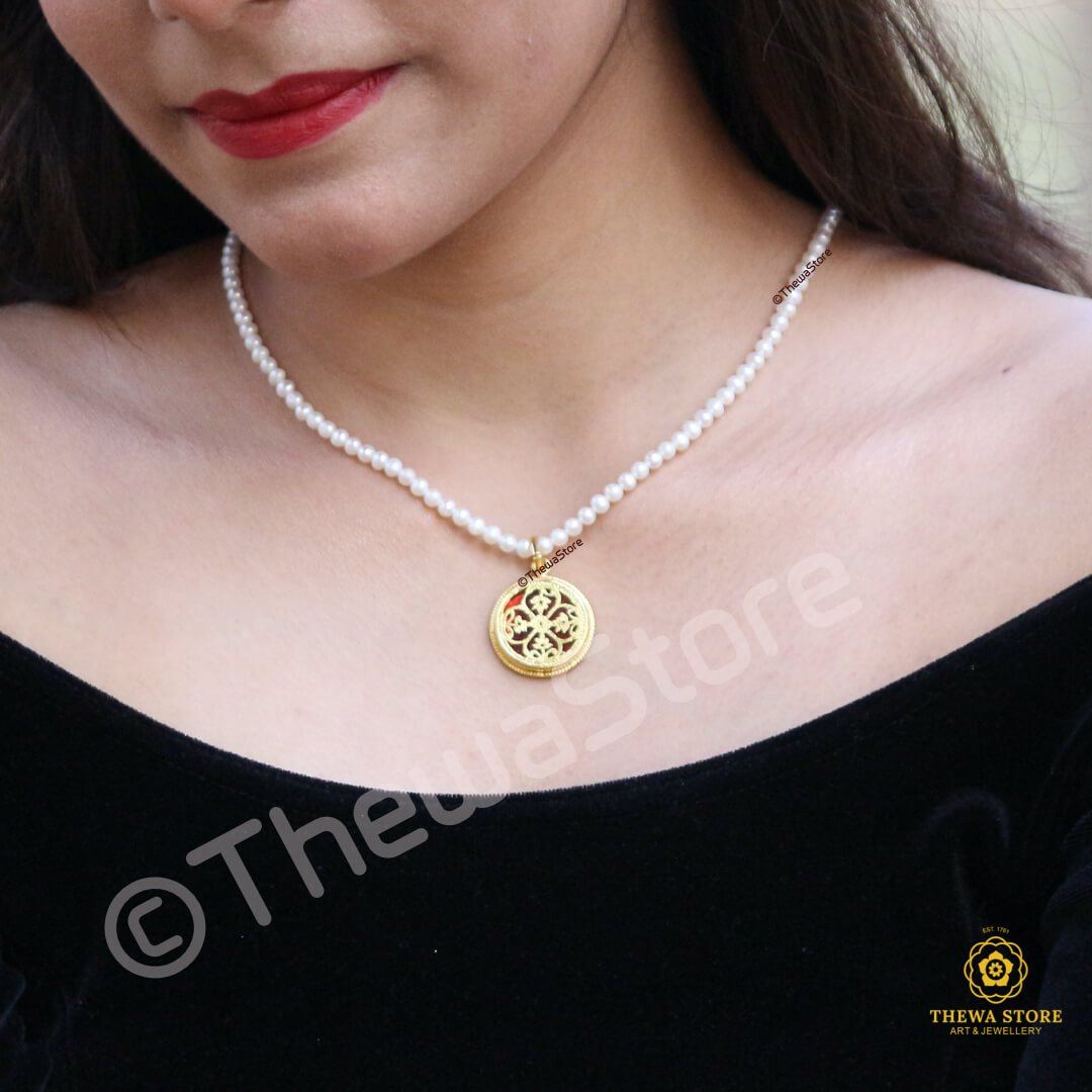 Thewa Jewellery Peal Pendant - ThewaStore