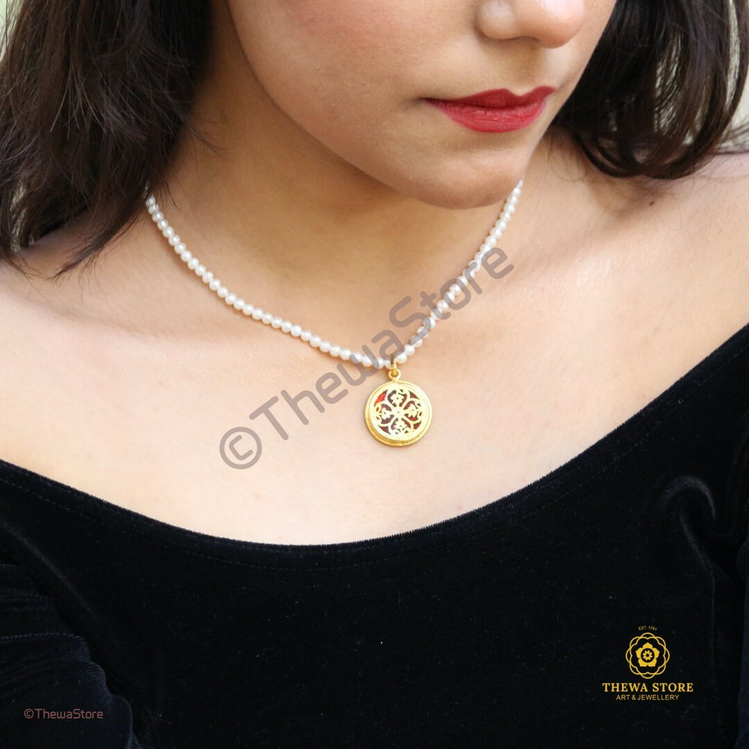 Thewa Jewellery Peal Pendant - ThewaStore