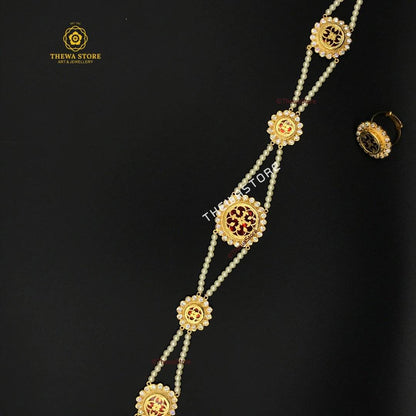 Thewa Jewellery Rajasthani Sheesh patti - ThewaStore