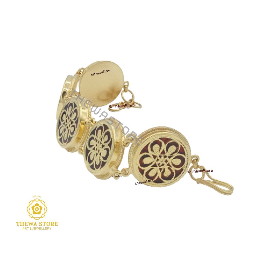 Thewa Art Jewellery 5 pieces Round Bracelet - ThewaStore